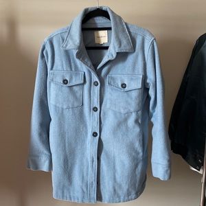 Light blue Thread & Supply Shacket